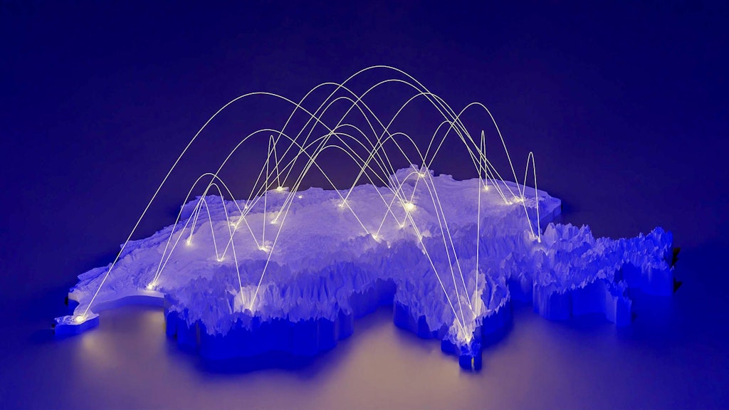 Switzerland concept map, map of  Switzerland suitable for technology, export, smart city, development and communication concepts.